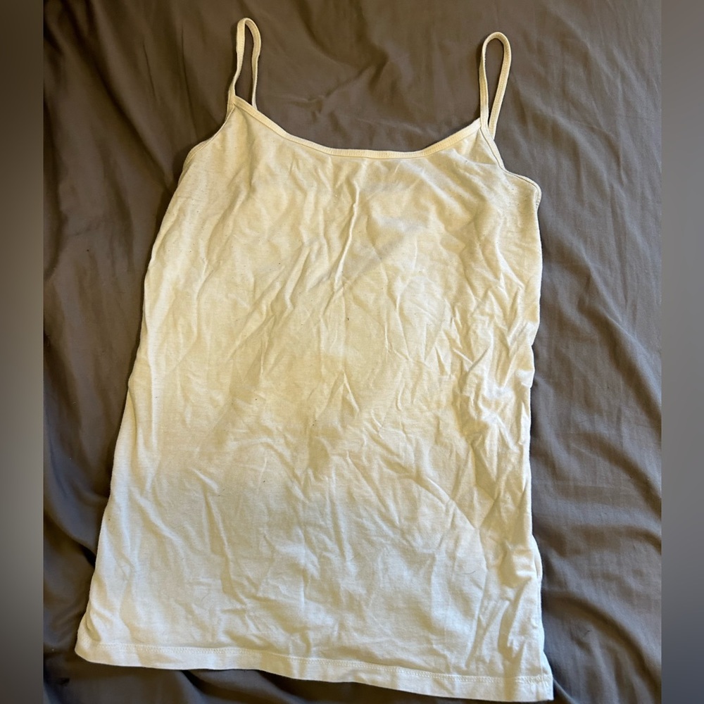 White tank top